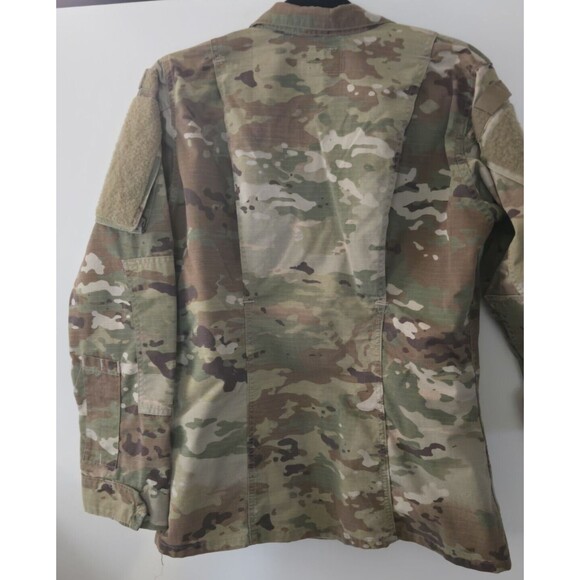 "MILITARY ISSUE"  CAMO LONG SLEEVE SHIRT...SIZE..CHEST 33 TO 36. - Picture 4 of 5